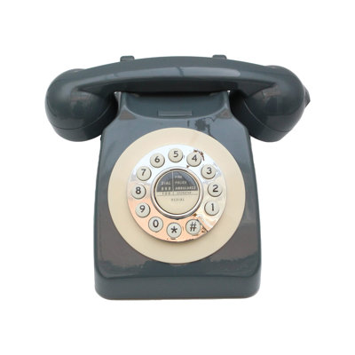 Rotary Dial Corded Telephone