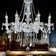 Amiaha 6 - Light Glass Dimmable Classic/Traditional Chandelier