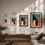 Modernist Geometry Geometric - Print-807607708-807607697