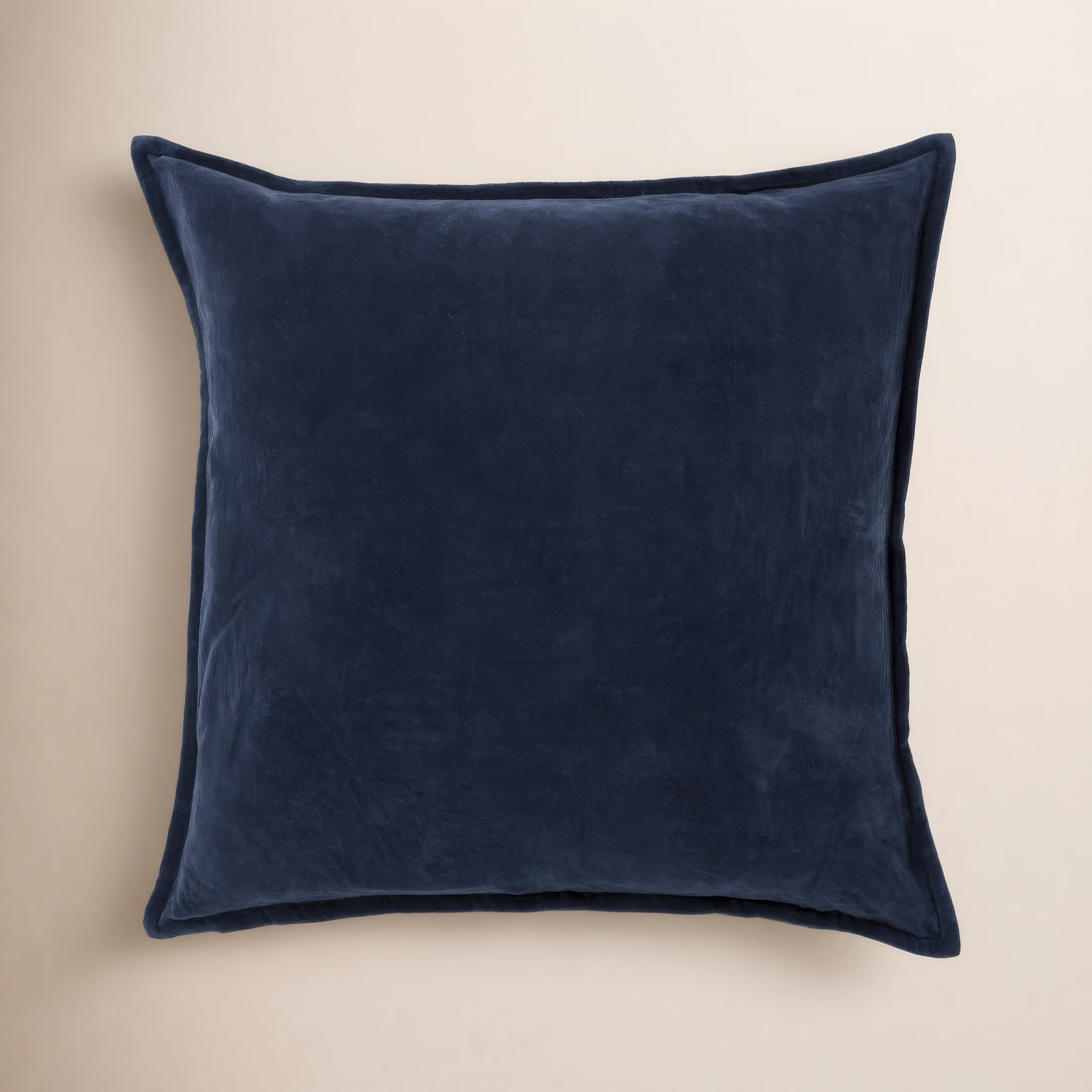 Edgar Pillow Cover, Blue, Polyester/Polyfill, Square 20"