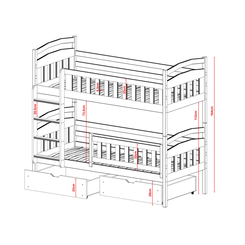 Pelagia Bunk Bed
