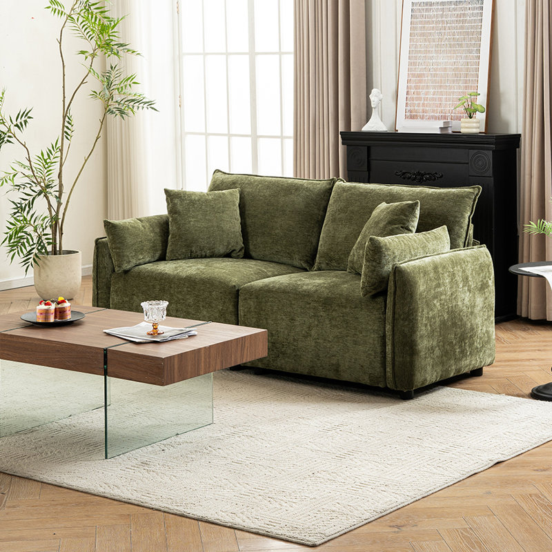 2 Seater Sofa, Green
