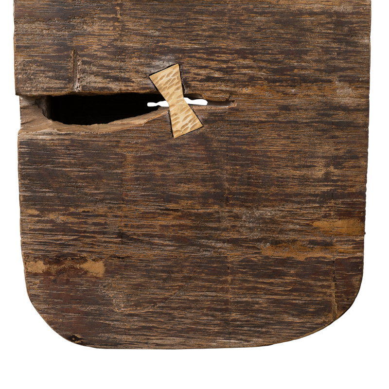 Timber Fracture Planter ~ A bold fusion of modern geometry and aged texture, this large-format 100% reclaimed wood planter pairs a boxy architectural form with handcrafted details. A sculptural statement for contemporary spaces.