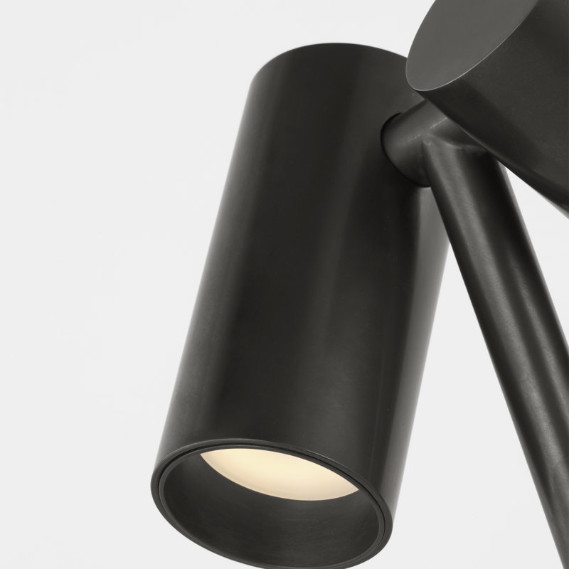 Doppia LED Table Lamp, 16.4" H x 5.1" W x 5.1" D