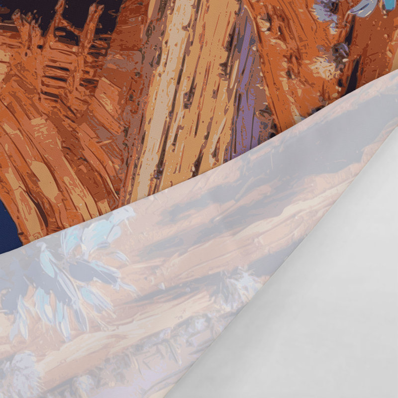 Tapisserie murale South Shadow Mountain, 51 po x 60 po