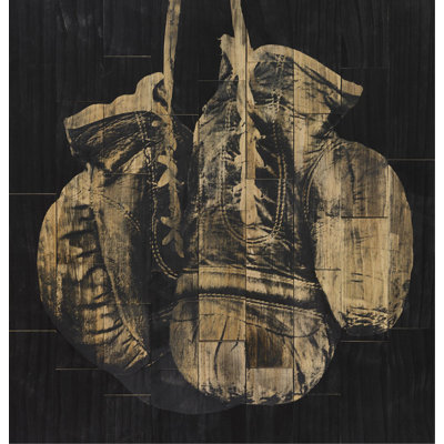 Boxing Gloves Print by Paperplate Inc.