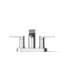Kohler Hint Centerset 4 inch Bathroom Faucet with Pop-Up Drain Assembly, 2-Handle Bathroom Sink Faucet, 1.2 gpm-1297793940