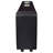 Nseluka Black Upholstered Home Theater Storage Wedge Console