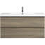 Meuble-lavabo mural moderne pour salle de bain-349795663