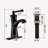 Single-Hole Single-handle Bathroom Faucet with Drain Assembly-87820056