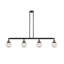 Luminaire suspendu linéaire à 4 lumières pour îlot de cuisine West Bridgewater-12625303-12625327