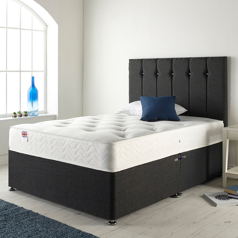 Cooling Deep Padded Pocket Sprung Mattress, Double (4'6)