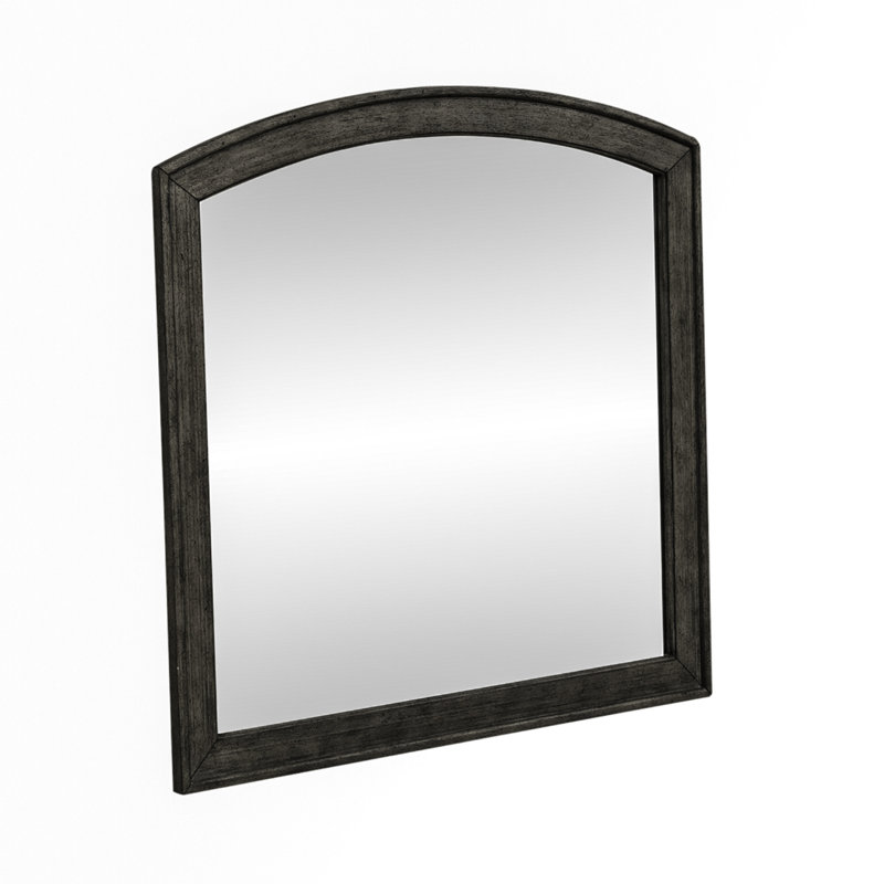 Drelan Arched Mirror, Brown