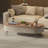 Light luxury high-end saddle leather coffee table