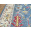 Tapis oriental turc bleu noué à la main 10 pi 4 po x 14 po 27ACD61D7F58446FAD2AA17DECEF375D