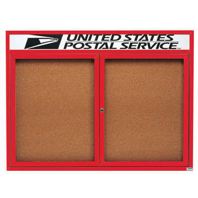 AARCO No Cork Metal Bulletin Board