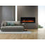 Kennedy II Commercial Grade Smart Electric Fireplace, 42IN-53001559