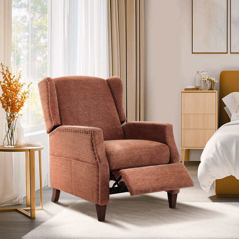 Fauteuil inclinable Kars, Corail performance chenille