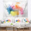 Abstrait blots aquarelle art tapisserie-28482492