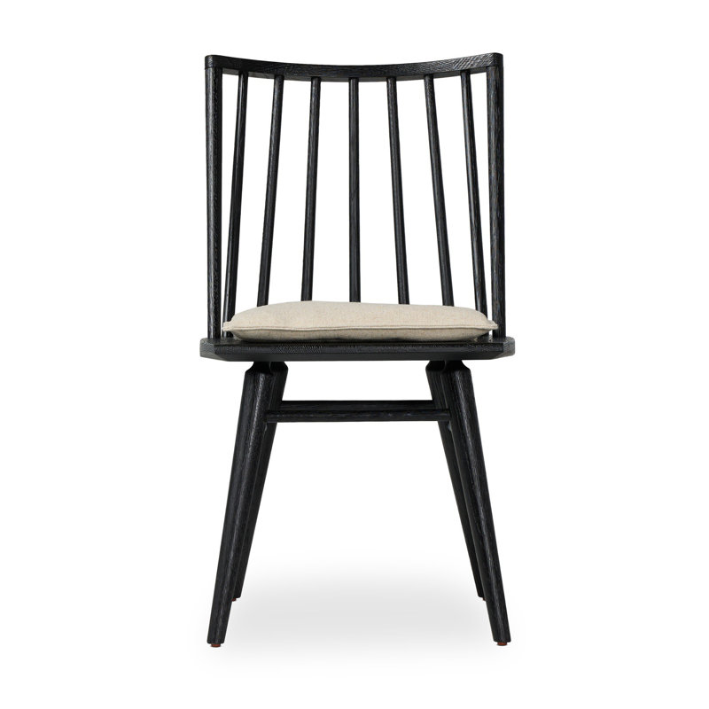 Chaise avec coussin Deerwood Windsor - chêne noir