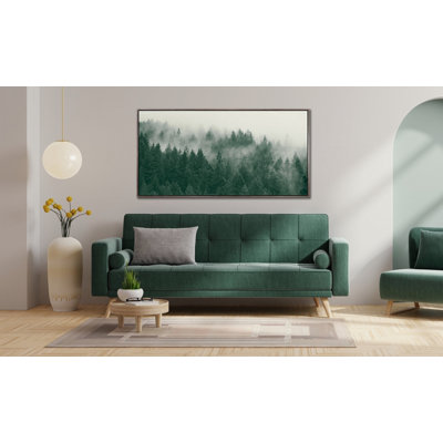Forêt émeraude, art mural