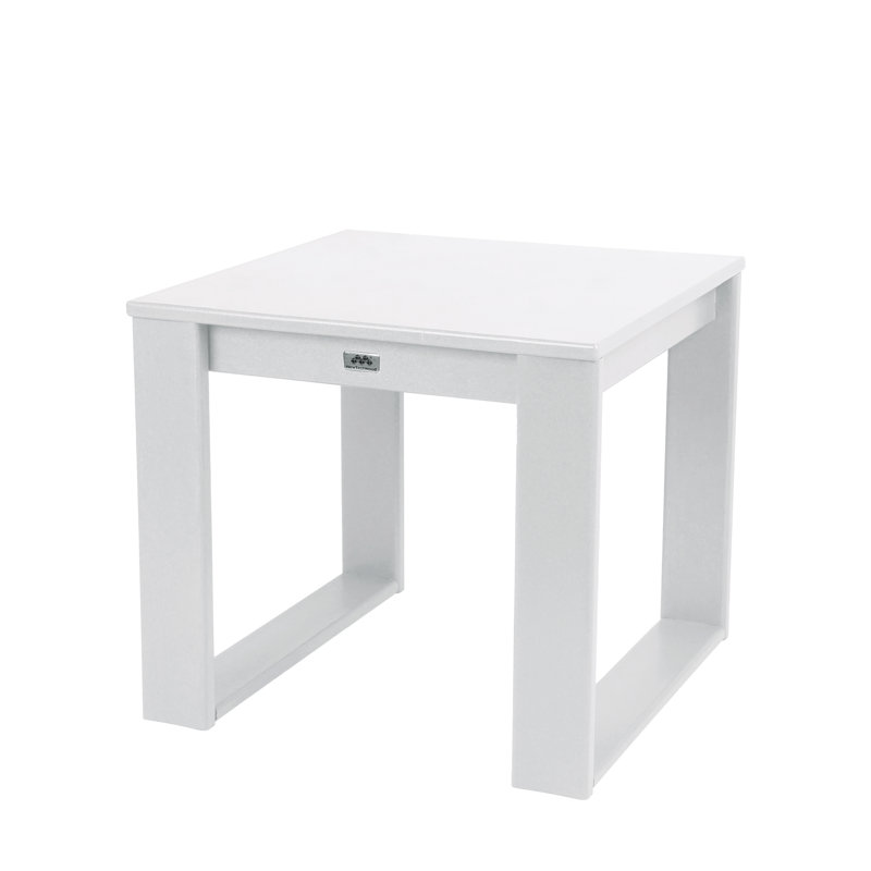 Table d'appoint moderne ivoire, White