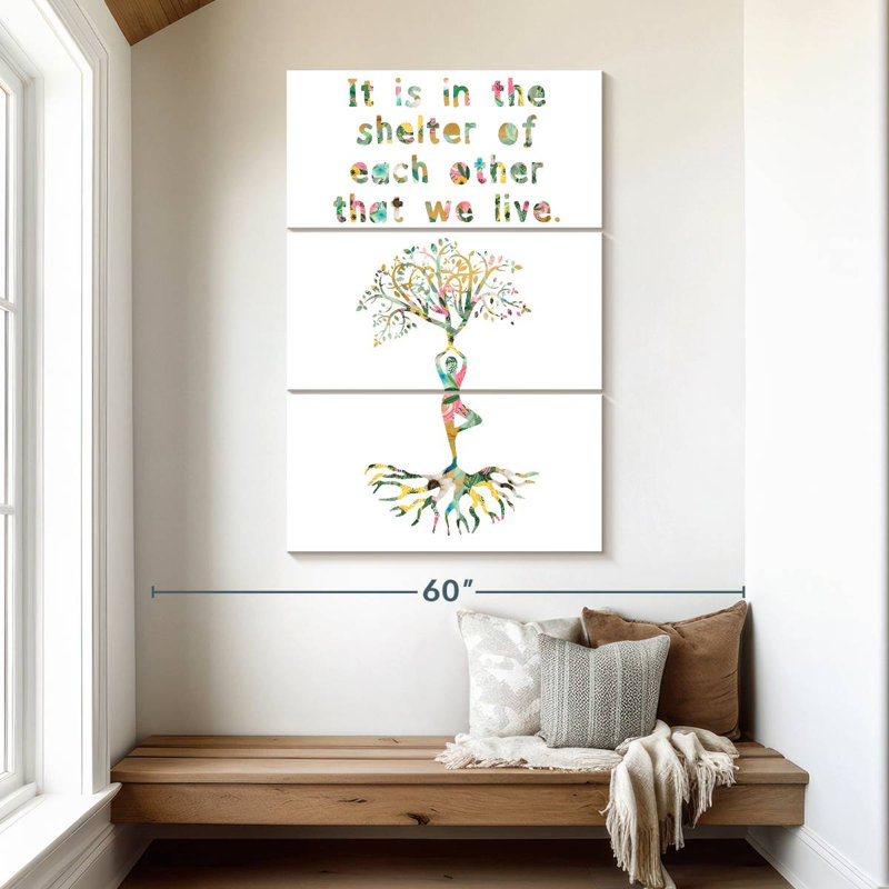 Tergel Yoga Tree, 50" H x 32" W