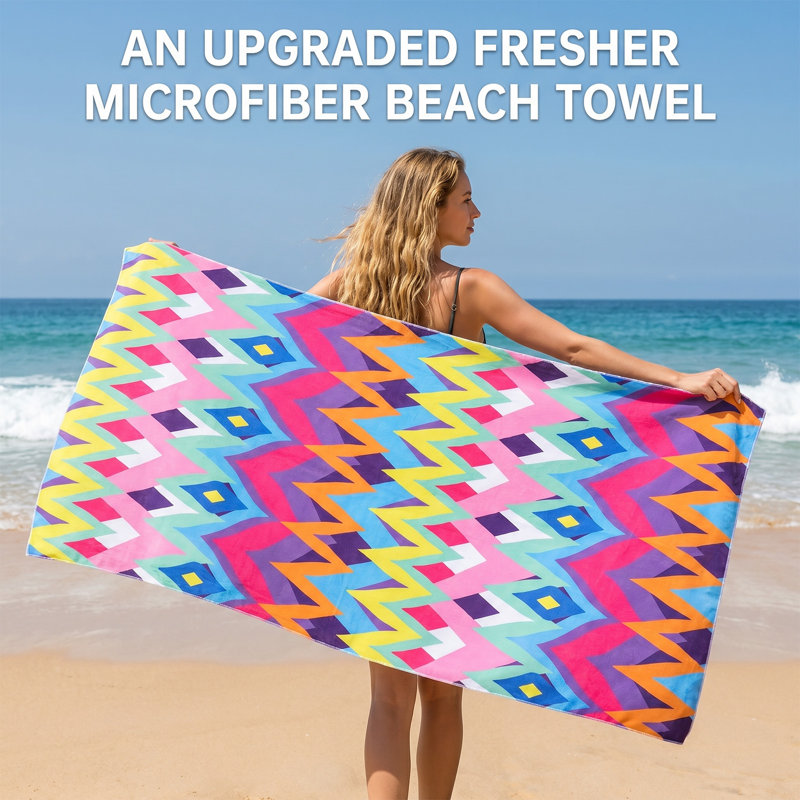 Lightweight Large Microfibre Beach Towel
