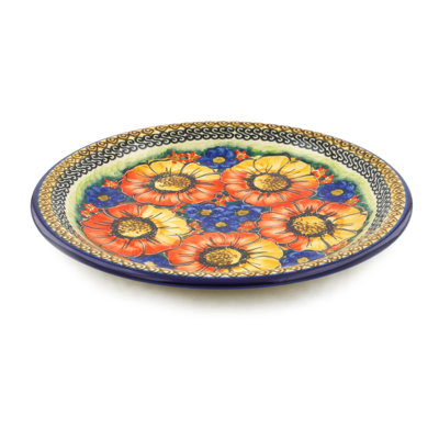 Maturin Polish Pottery 10" Dinner Plate