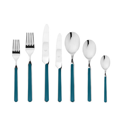 Ensemble de couverts Fantasia - 42 pièces - Bleu