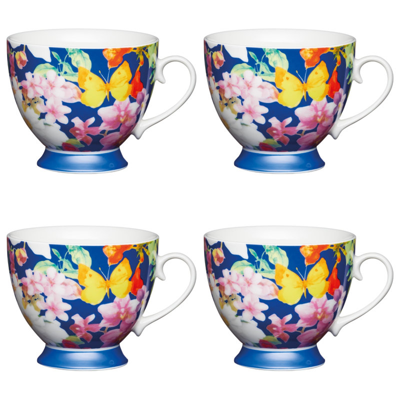 Butterfly Bone China Mug