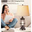 Lampe de table USB en métal Bhojpal