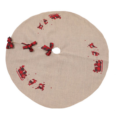 Burlap Tree Skirt