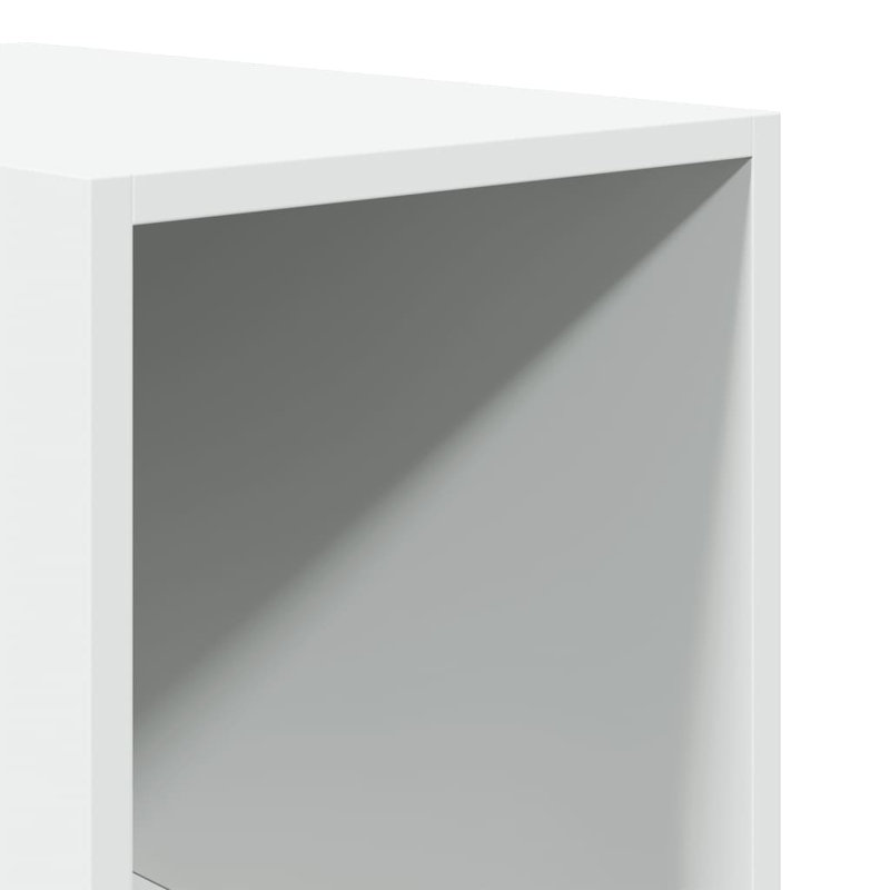 Ryott Manufactured Wood Wardrobe, White, 200cm H x 30cm W x 50cm D