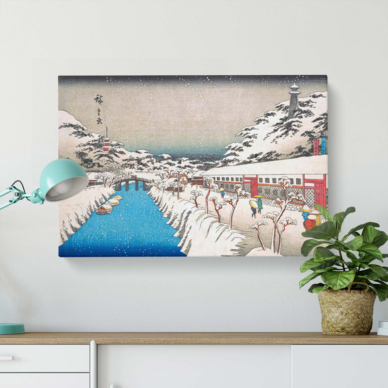 Akabane No Yuki - Wrapped Canvas, 50cm H x 76cm W x 3cm D