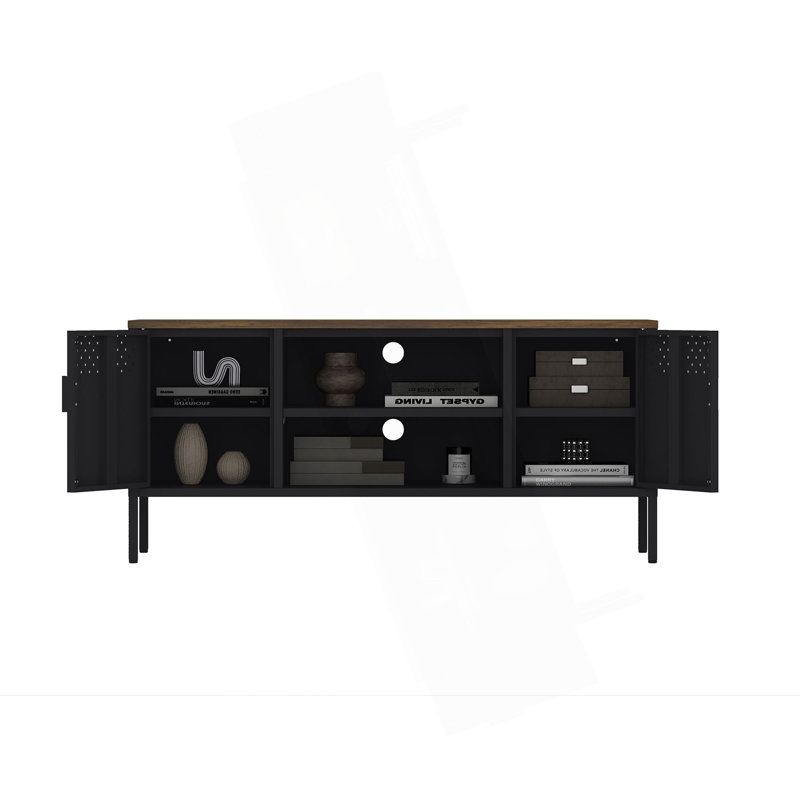 Armoire de rangement familiale, Noir