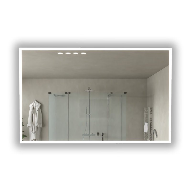 Simona Modern LED Bathroom Vanity Mirror, 30" x 48"