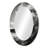 Black And White Wave Photo I - Beach Decorative Wall Mirror, Gray Mirror, Printed Metal Art-121543959-121543956