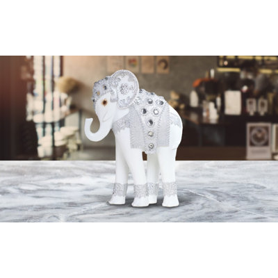 Figurine éléphant debout Allotey 7 "H