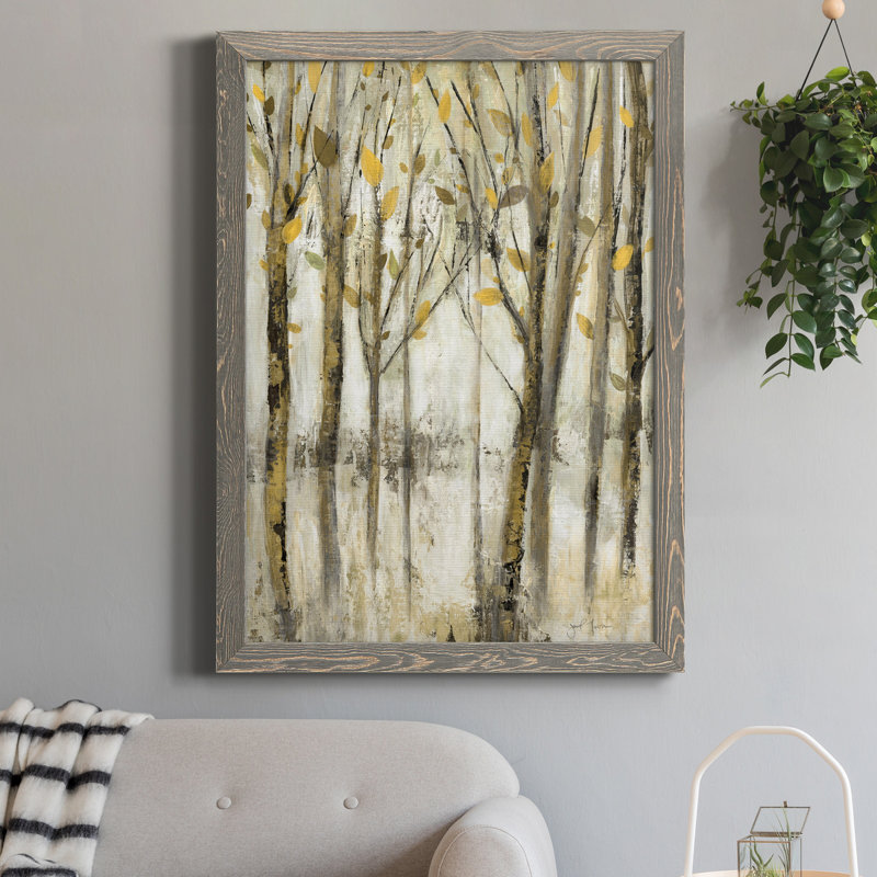 See the Light - Peinture sur toile encadrée, gris, H 20 po x l 17 po x P 1,5 po