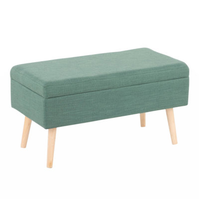 Banc de rangement en tissu Mahn