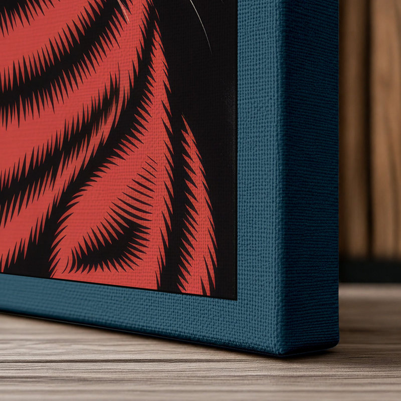 Print, 30x20 - 76.2 x 50.8 cm, Teal Border