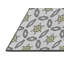 Tapis vert/gris à motifs-387426923