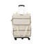 2-Layer Rolling Pet Carrier With Mesh Windows