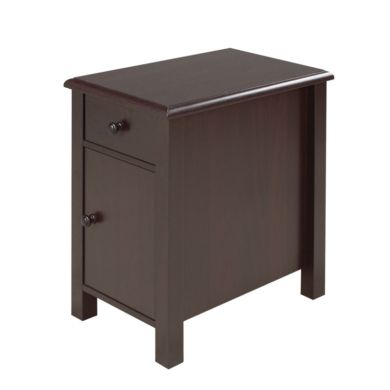 Support pour téléphone avec rangement Chasewood, Cerise foncée
