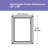 Deluxe Modern Beveled Bathroom/Vanity Mirror-300540959-300519580