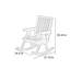 Chaise berçante Elegant Modern