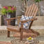 Outdoor Wood Adirondack Chair
