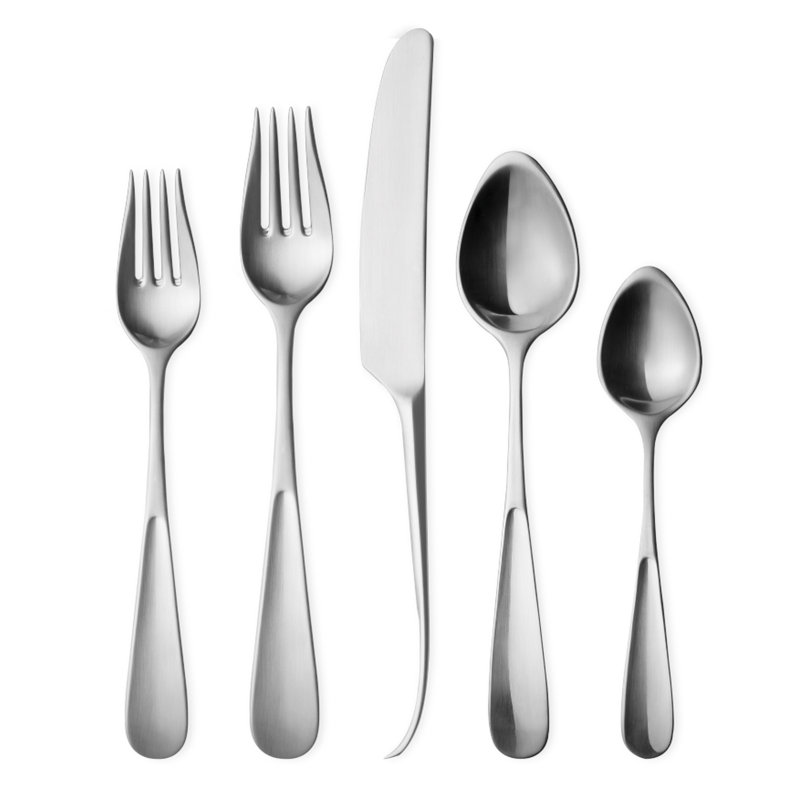 Vivianna 5 Piece Flatware Set, Service for 1