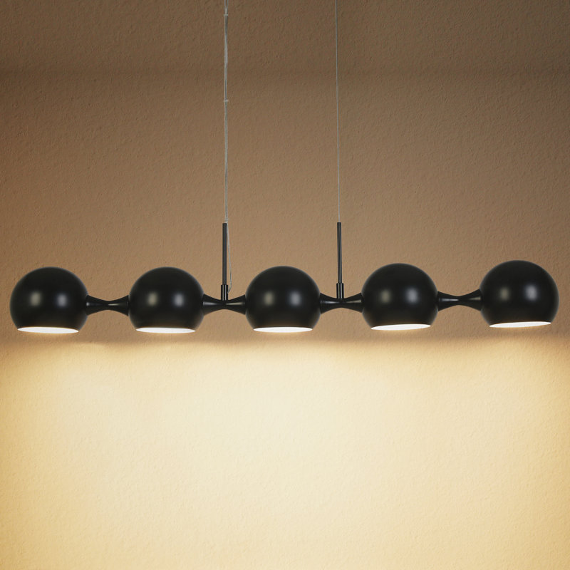 Breely 5 - Light Matte Black LED Pendant